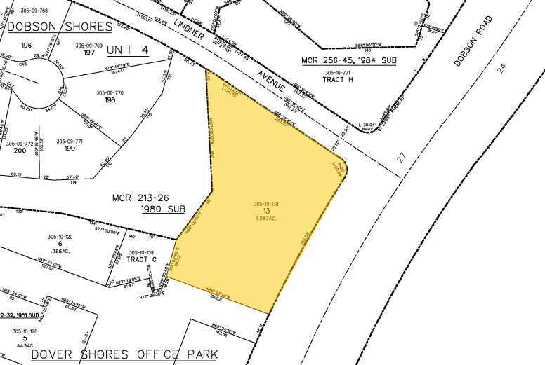 2204 S Dobson Rd, Mesa, AZ for lease - Plat Map - Image 2 of 17