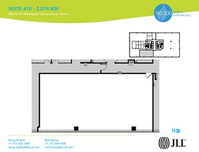 150 N Martingale Rd, Schaumburg, IL for lease Floor Plan- Image 1 of 1