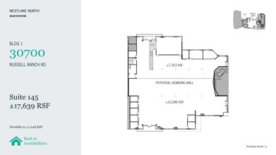 30700 Russell Ranch Rd, Westlake Village, CA for lease Floor Plan- Image 1 of 1