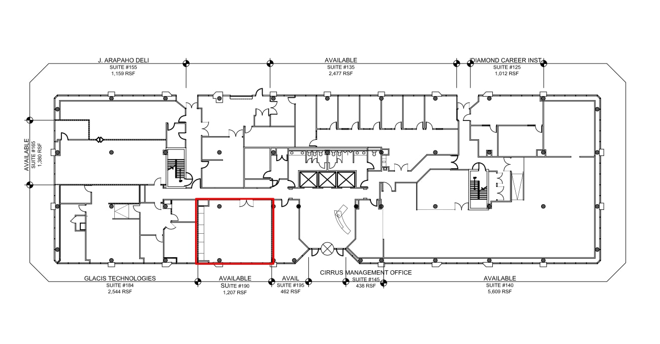 1130 E Arapaho Rd, Richardson, TX for lease Floor Plan- Image 1 of 1