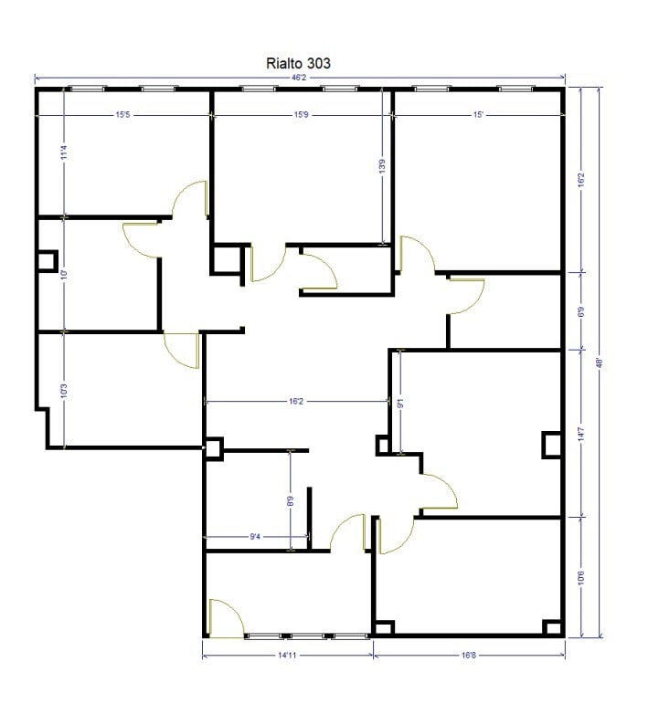116 N Chicago St, Joliet, IL for lease Floor Plan- Image 1 of 1