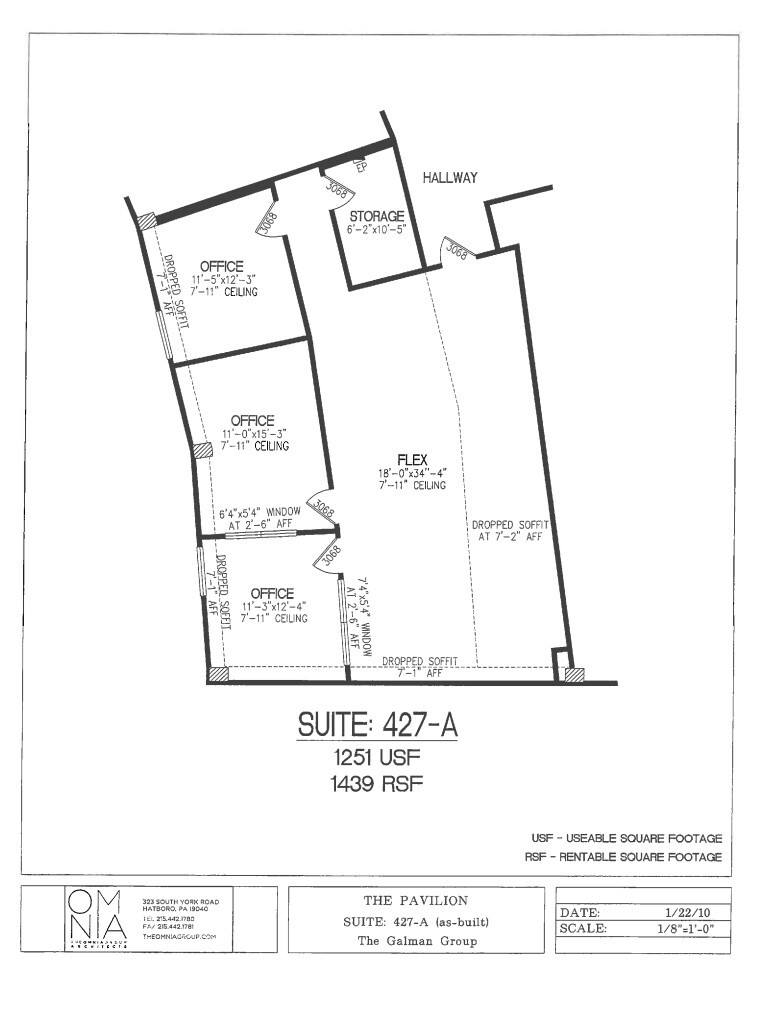 261 Old York Rd, Jenkintown, PA for lease Floor Plan- Image 1 of 1