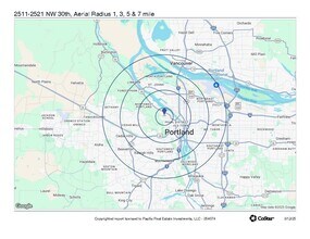 2511-2621 NW 30th Ave, Portland, OR - AERIAL map view