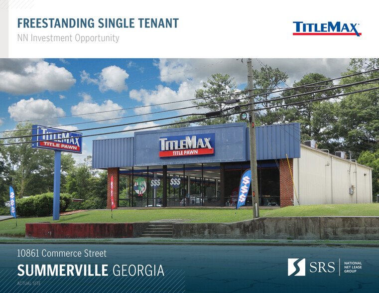 10861 Commerce St, Summerville, GA for sale - Building Photo - Image 1 of 1