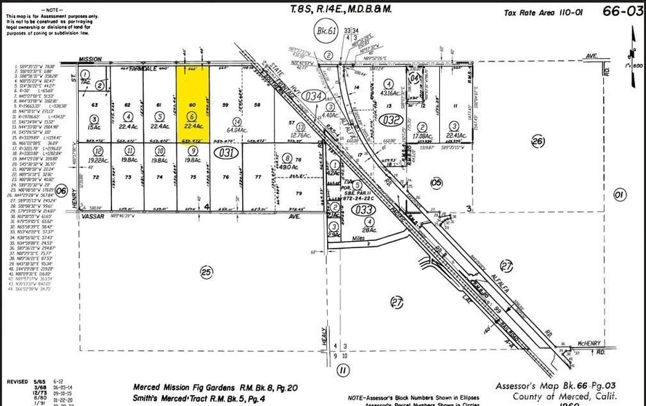 0 1/2 Mission ave, Merced, CA for sale - Primary Photo - Image 1 of 26