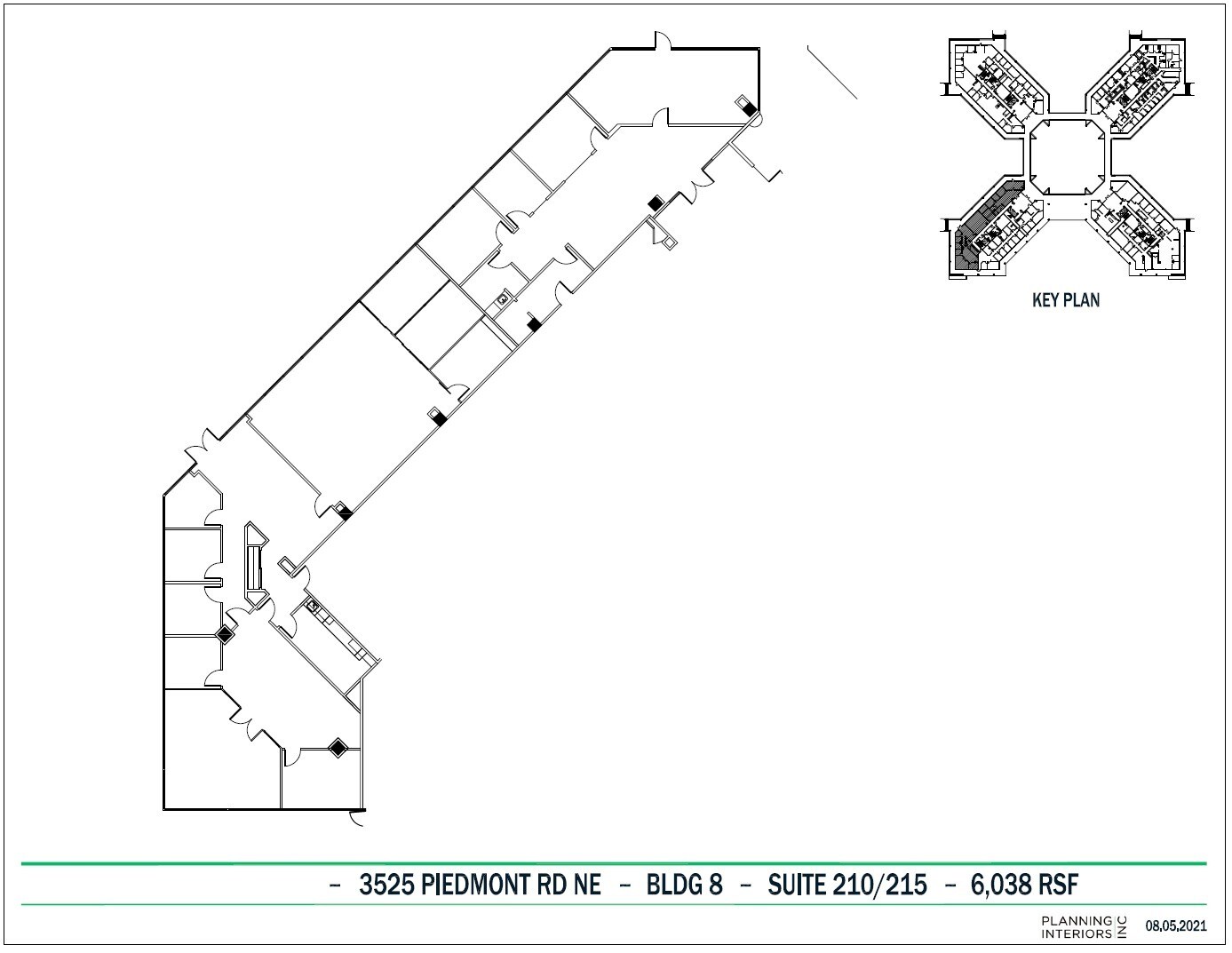 3495 Piedmont Rd NE, Atlanta, GA for lease Floor Plan- Image 1 of 2