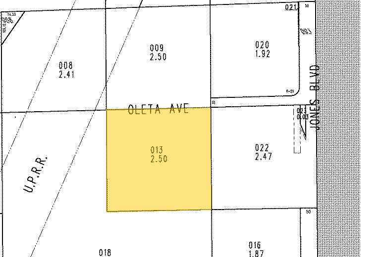 Oleta Ave, Las Vegas, NV for sale - Plat Map - Image 3 of 5