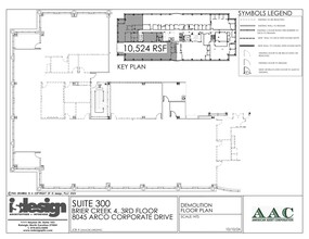 8045 Arco Corporate Dr, Raleigh, NC for lease Site Plan- Image 2 of 2