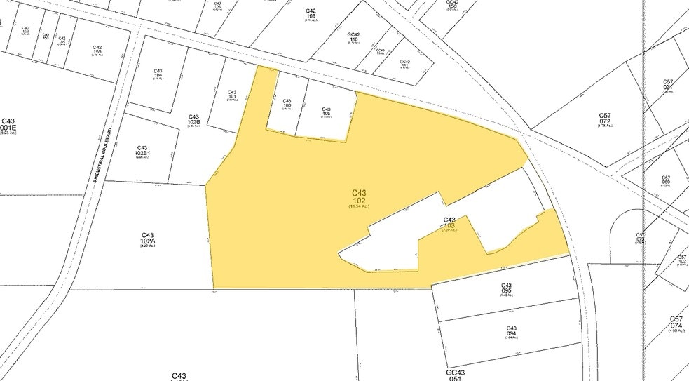 136 W Belmont Dr, Calhoun, GA for lease - Plat Map - Image 2 of 2