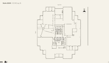 121 King St W, Toronto, ON for lease Floor Plan- Image 1 of 2