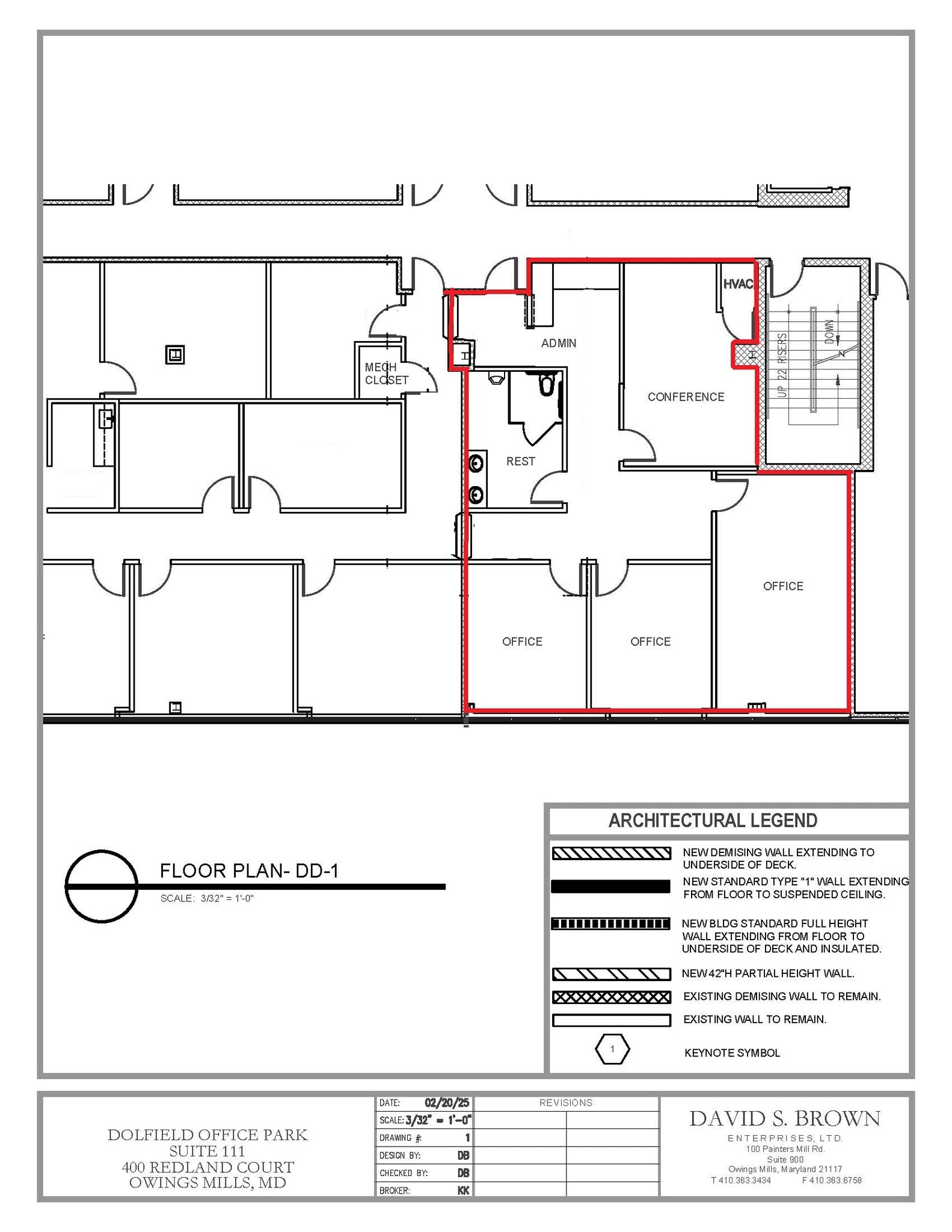 300 Redland Ct, Owings Mills, MD for lease Floor Plan- Image 1 of 1