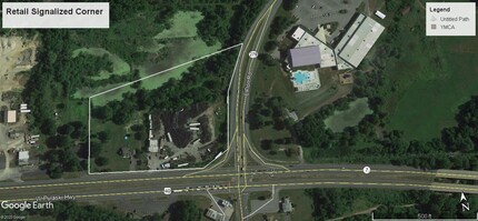 405 W Pulaski Hwy, Elkton, MD - aerial  map view