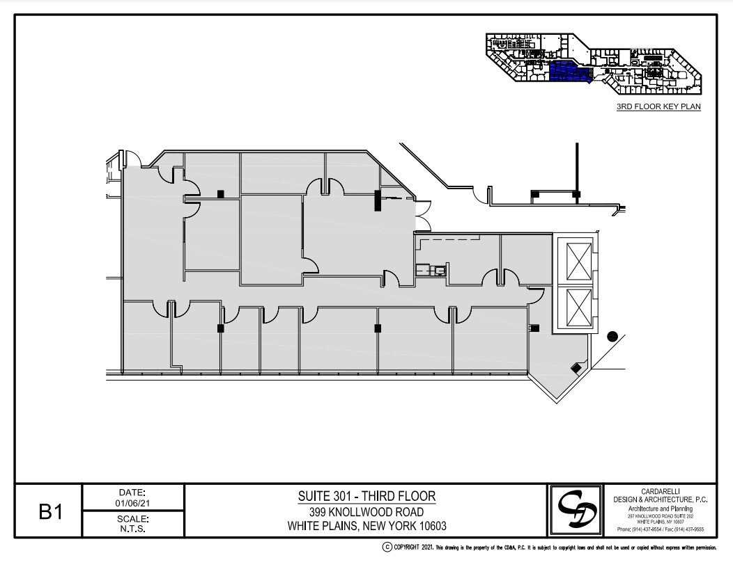 399 Knollwood Rd, White Plains, NY for lease Floor Plan- Image 1 of 1