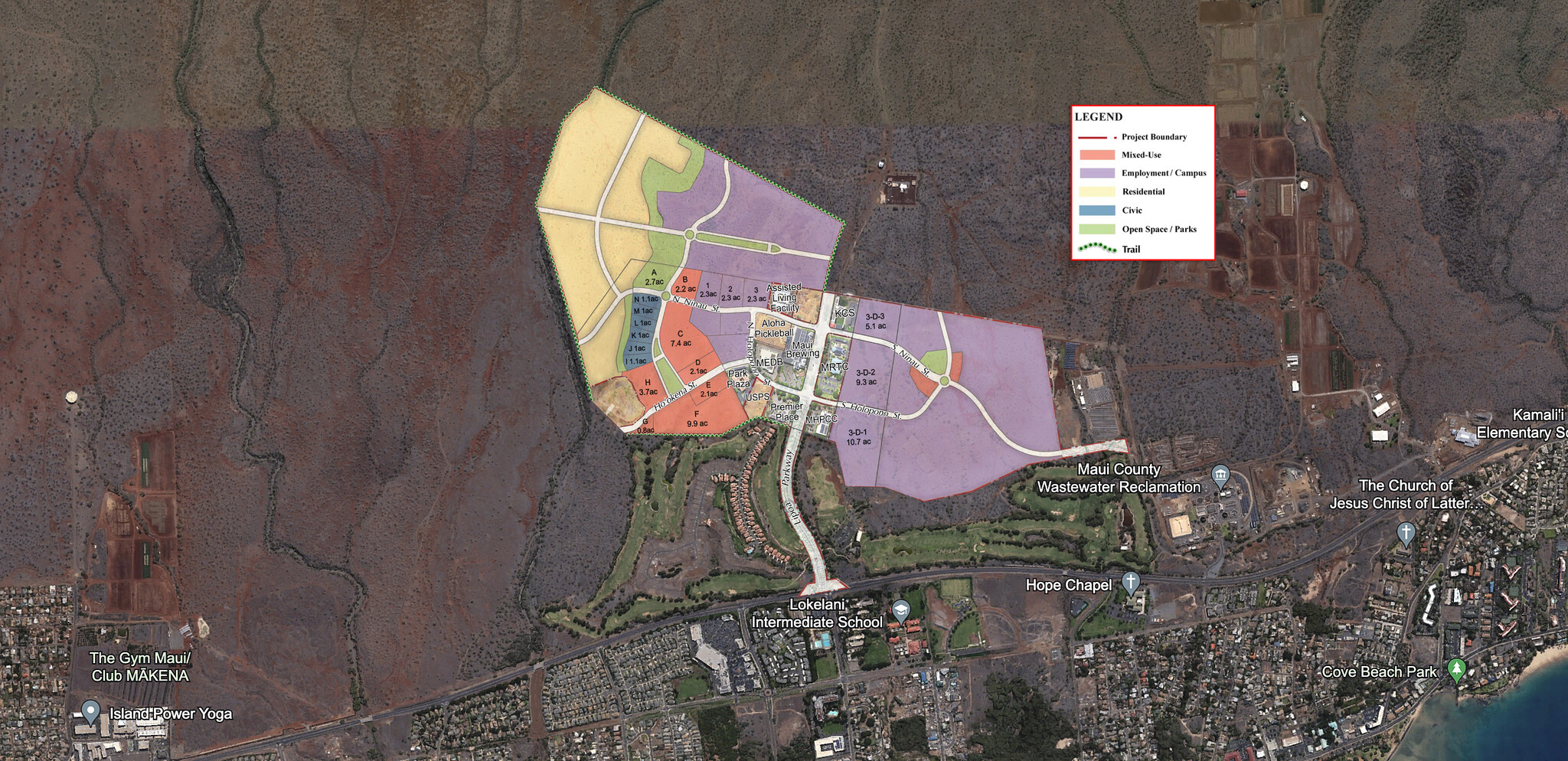 Lipoa Parkway, Kihei, HI for sale Site Plan- Image 1 of 8