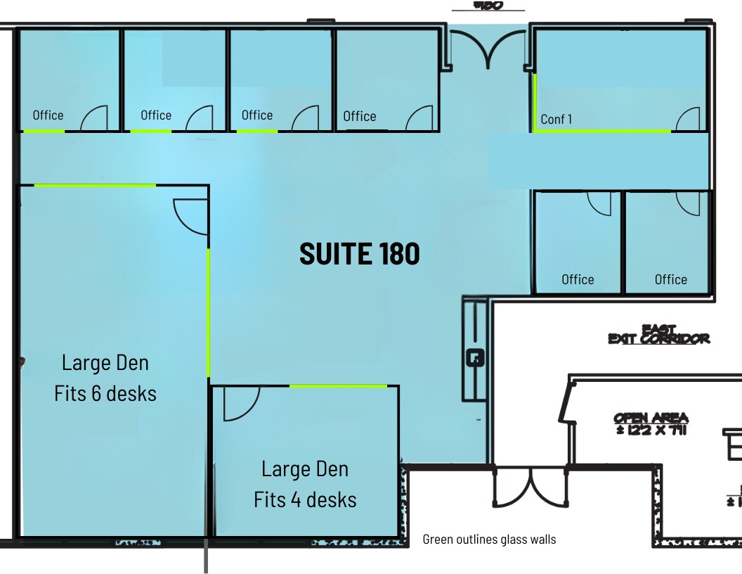 9633 S 48th St, Phoenix, AZ for lease Floor Plan- Image 1 of 6
