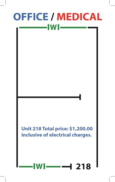 8949 Reseda Blvd, Northridge, CA for lease - Typical Floor Plan - Image 2 of 6