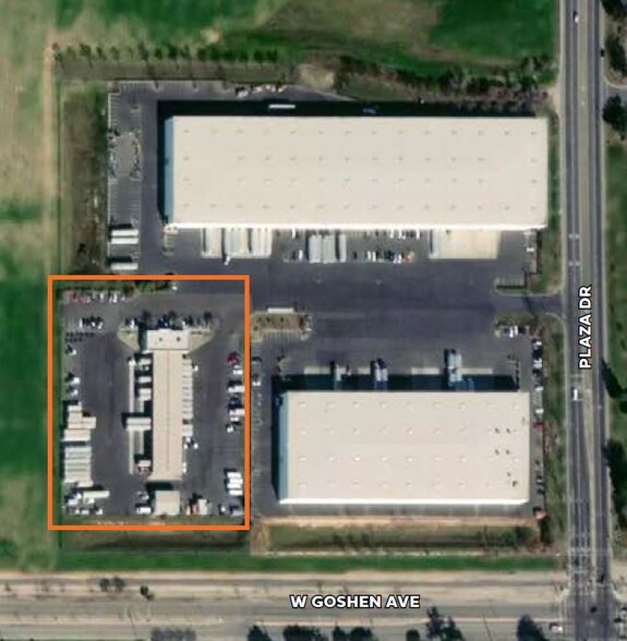 1619 N Plaza Dr, Visalia, CA for lease - Aerial - Image 1 of 12