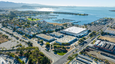 1050-1090 Marina Way S, Richmond, CA - aerial  map view