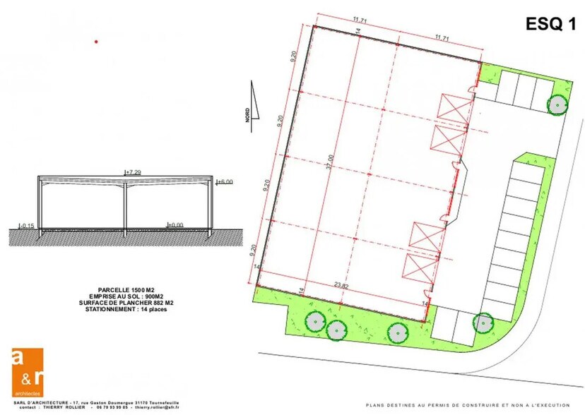 14 Rue Gaspard-Gustave Coriolis, Plaisance-du-Touch for lease - Building Photo - Image 2 of 8