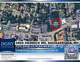 More details for 5850 Merrick Rd, Massapequa, NY - Land for Sale