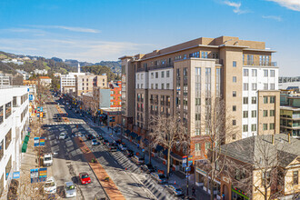 2010 Milvia St, Berkeley, CA - AERIAL  map view