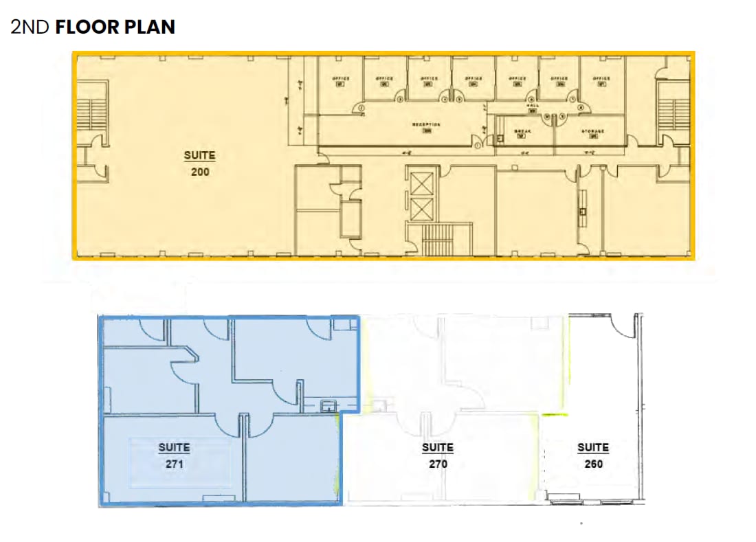 1780 S Bellaire St, Denver, CO for lease Floor Plan- Image 1 of 1