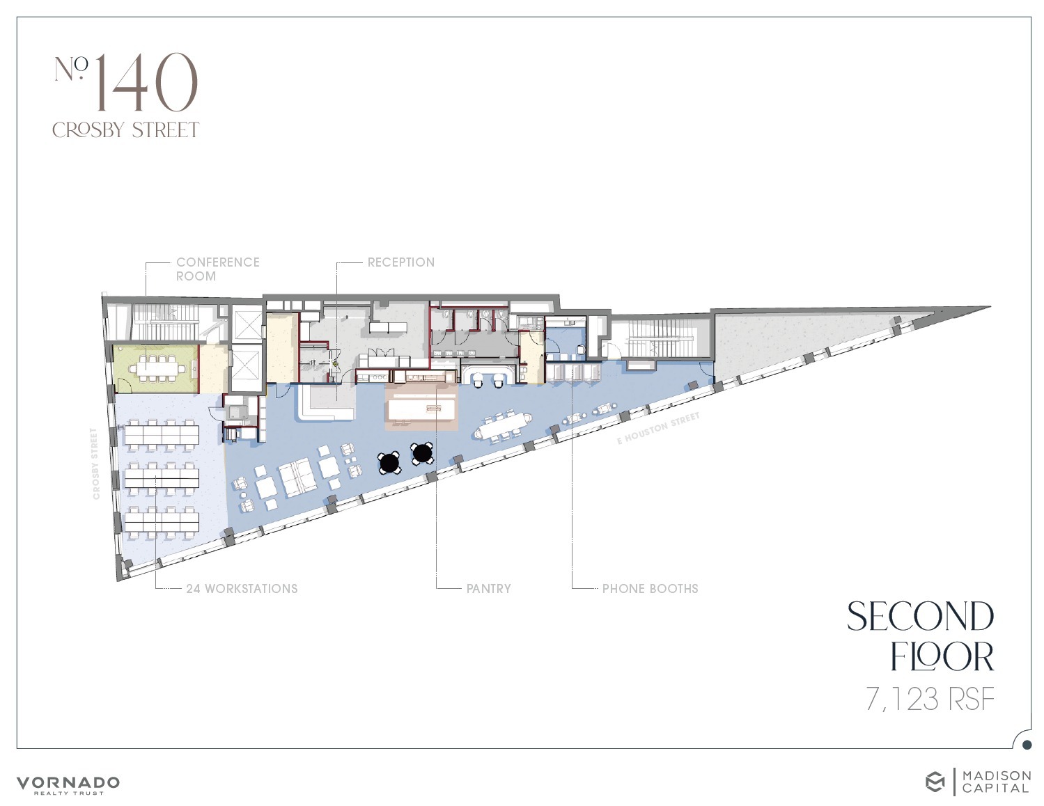 140 Crosby St, New York, NY for lease Floor Plan- Image 1 of 6