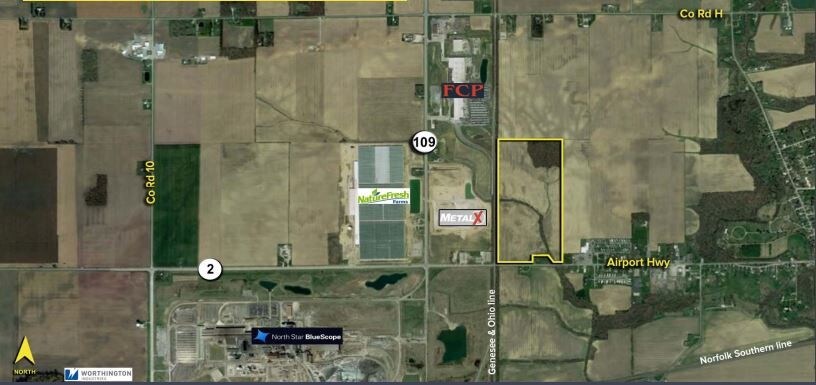 00 Airport Hwy, Delta, OH for sale Aerial- Image 1 of 1