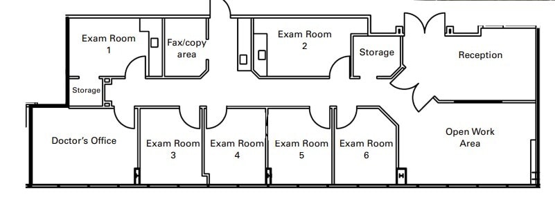 150 N Robertson Blvd, Beverly Hills, CA for lease Floor Plan- Image 1 of 2