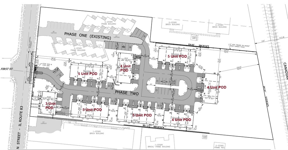 Antioch Residential Land & 10 Townhomes portfolio of 2 properties for sale on LoopNet.com - Site Plan - Image 2 of 8