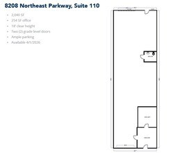 8212 Northeast Pky, North Richland Hills, TX for lease Floor Plan- Image 1 of 1