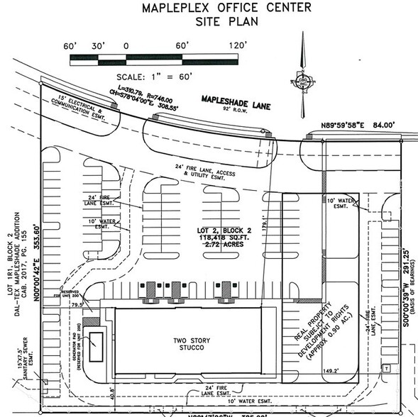 4200 Mapleshade Ln, Plano, TX for sale - Plat Map - Image 1 of 4