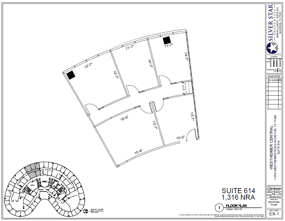 11200 Westheimer Rd, Houston, TX for sale Floor Plan- Image 1 of 1