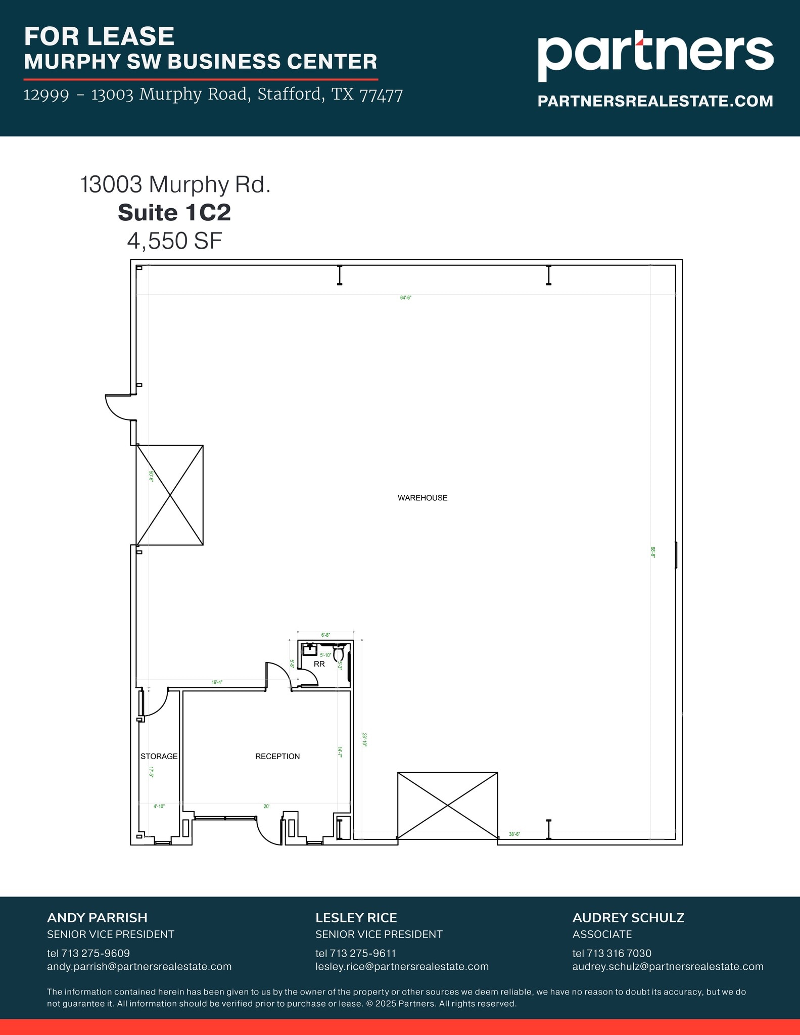 12999-13003 Murphy Rd, Stafford, TX for lease Site Plan- Image 1 of 1