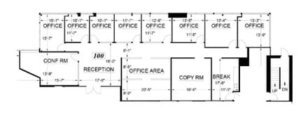 1777 Oakland Blvd, Walnut Creek, CA for lease Floor Plan- Image 1 of 1