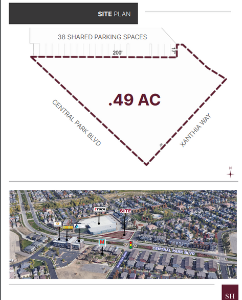 2385 Xanthia Way, Denver, CO for sale - Site Plan - Image 2 of 2