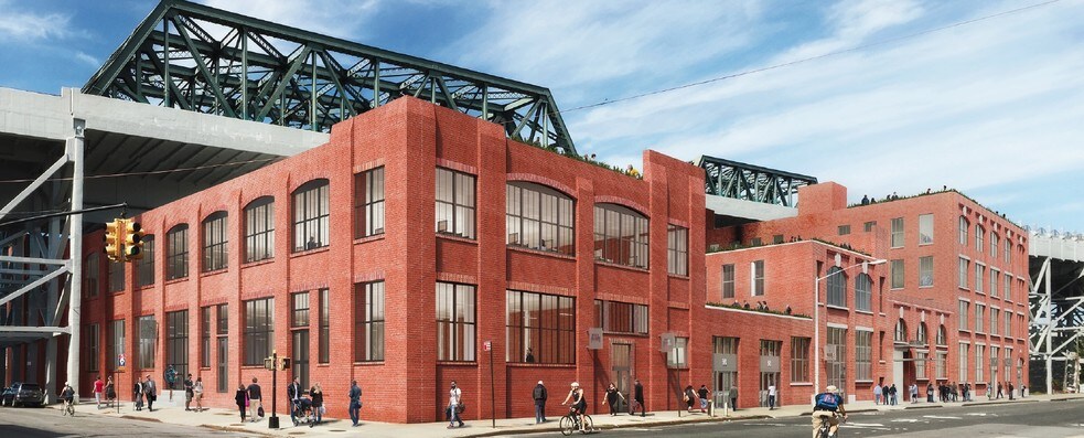 94 9th St, Brooklyn, NY for lease - Rendering of Street View of Roulston House Gowanus from 9th Street - Image 1 of 17