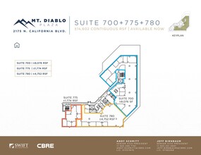 2175 N California Blvd, Walnut Creek, CA for lease Floor Plan- Image 1 of 1