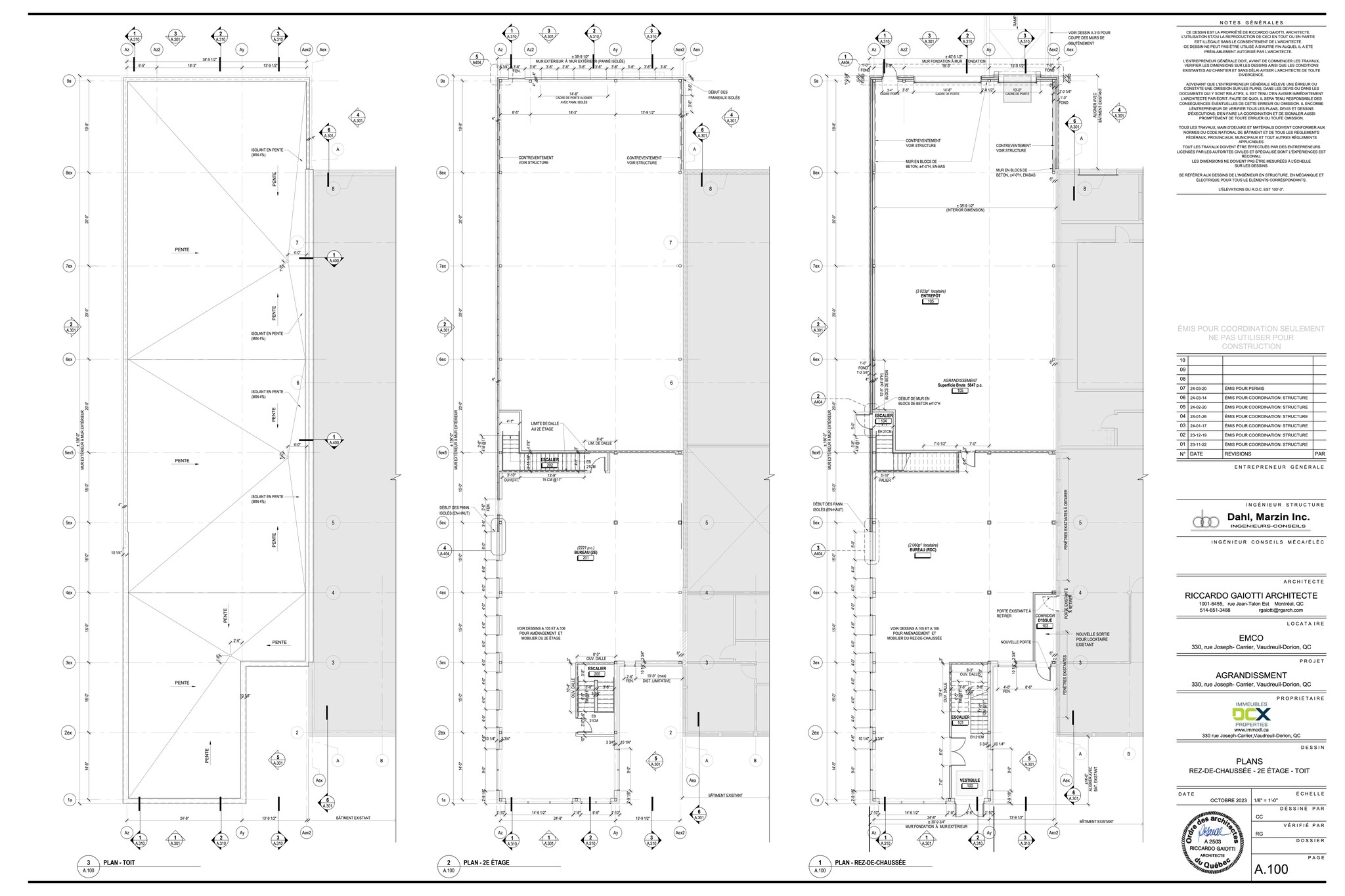 330-364 Rue Joseph-Carrier, Vaudreuil-dorion, QC for lease Site Plan- Image 1 of 1