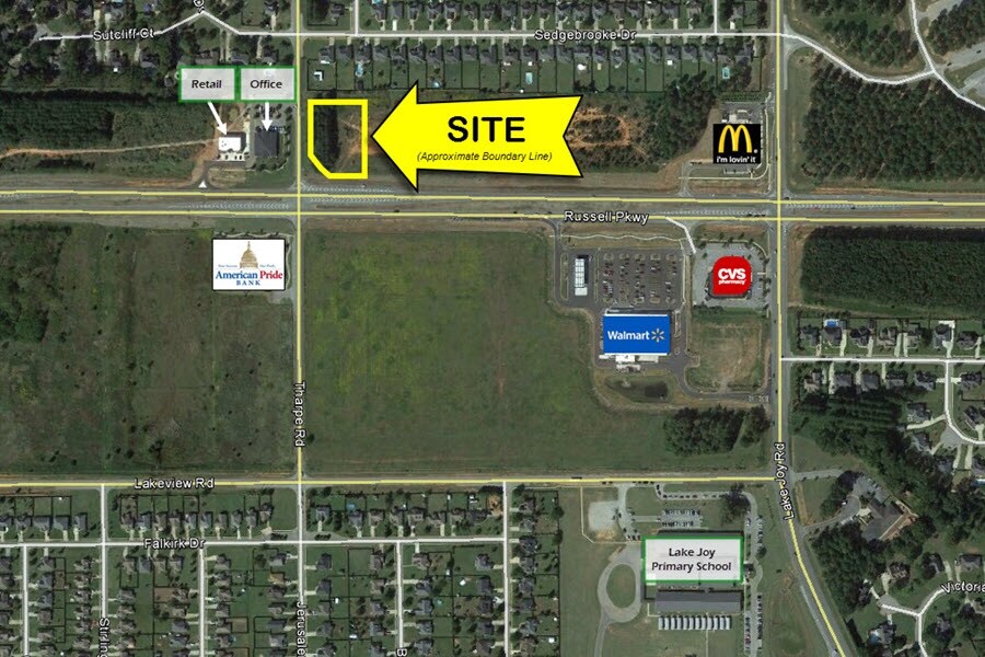 Russell Pky, Warner Robins, GA for sale Building Photo- Image 1 of 1