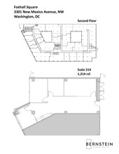 3301 New Mexico Ave NW, Washington, DC for lease Floor Plan- Image 1 of 1