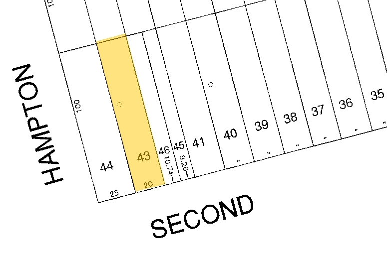 70 E 2nd St, Mineola, NY for sale - Plat Map - Image 1 of 1