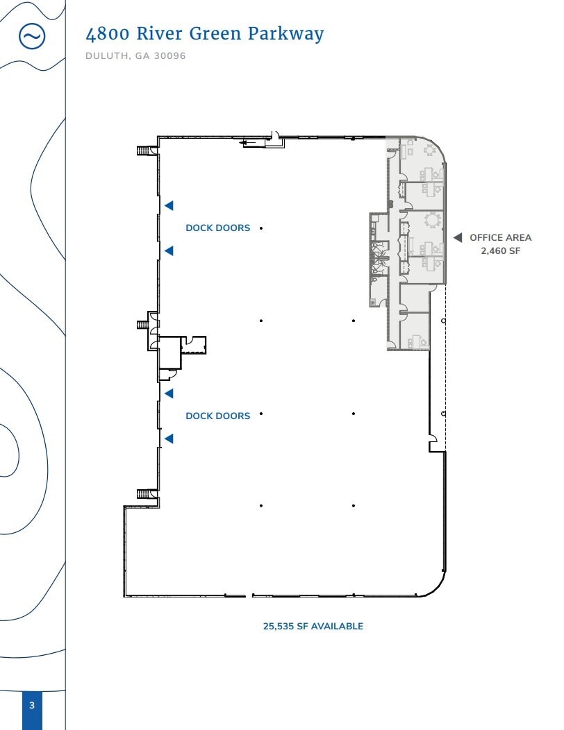 4800 River Green Pky, Duluth, GA for lease Floor Plan- Image 1 of 1
