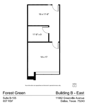 11910 Greenville Ave, Dallas, TX for lease Floor Plan- Image 1 of 1