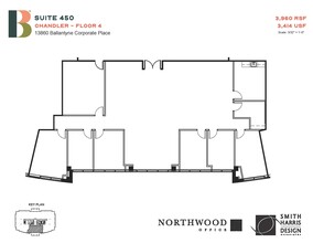 13860 Ballantyne Corporate Pl, Charlotte, NC for lease Floor Plan- Image 1 of 1