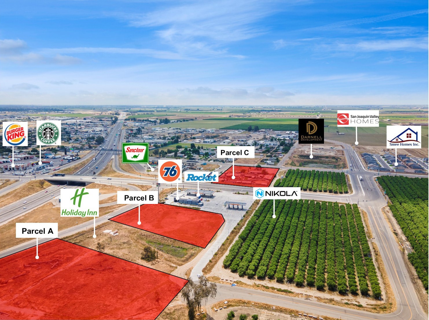 Retail Land: CA-99/Betty Dr ±7.98 Acres portfolio of 3 properties for sale on LoopNet.com Building Photo- Image 1 of 17