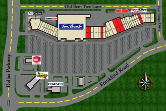 4625-4727 Frankford Rd, Dallas, TX for lease Site Plan- Image 1 of 1