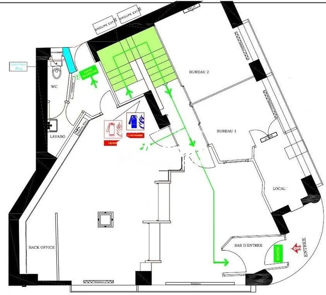 Retail in Chambéry for lease - Floor Plan - Image 2 of 2