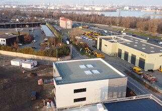 OULLINS-PIERRE-BÉNITE - AERIAL map view