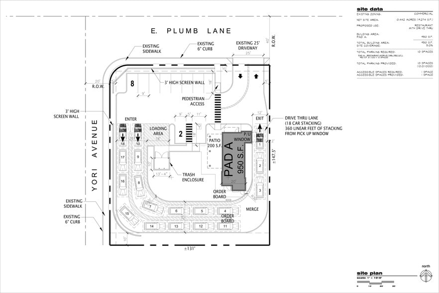 600 E Plumb Ln, Reno, NV for lease - Site Plan - Image 2 of 7